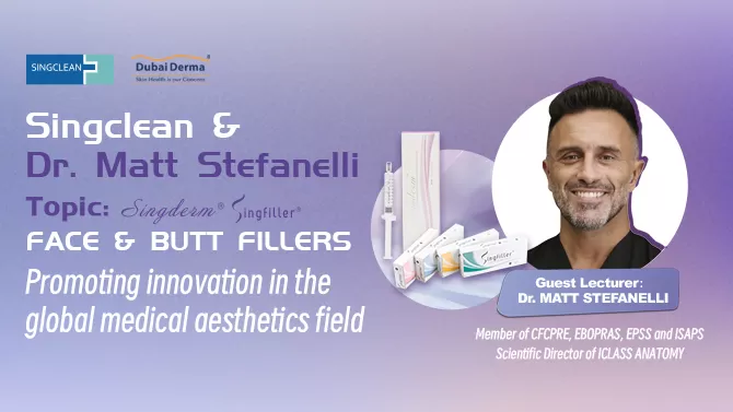 Singclean & Dr. Matt Stefanelli—Promoting innovation in the global medical aesthetics field