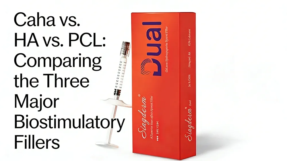 Caha vs. HA vs. PCL: Comparing the Three Major Biostimulatory Fillers