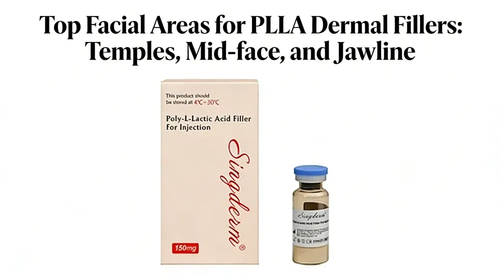 Top Facial Areas for PLLA Dermal Fillers: Temples, Mid-face, and Jawline